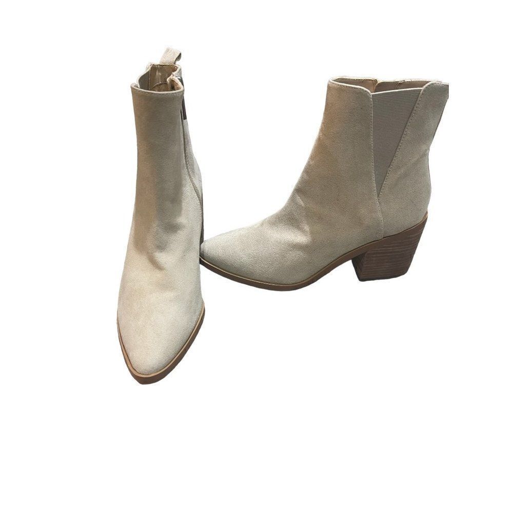 New BP Baylee Taupe Ankle Boots Women's Size 7M - Picture 4 of 7